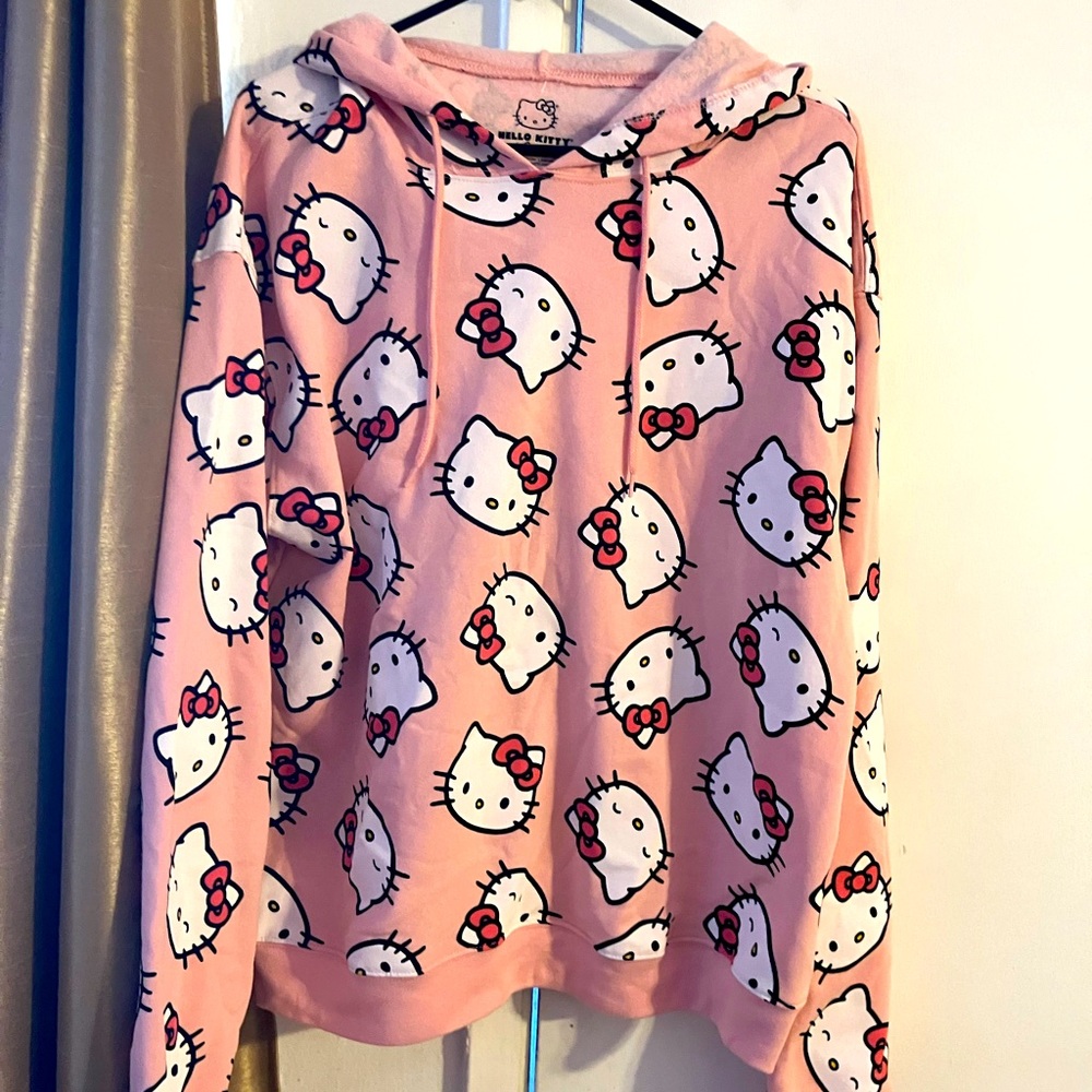 Hello kitty hoddie new